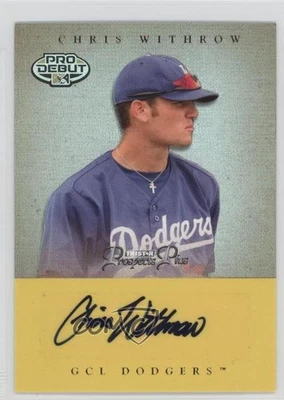 2007 TRISTAR Prospects Plus Yellow /25 Chris Withrow #40 - Image 1 of 2