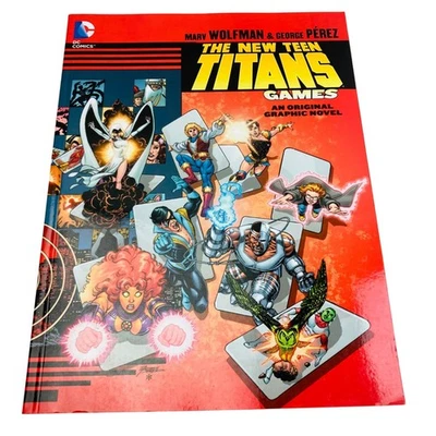 The New Teen Titans: Games Teen Titans DC Comics novela gráfica de Wolfman PB Foto 1 de 2