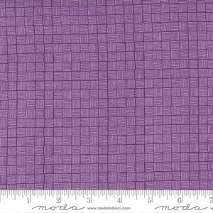 Purple Iris Waffle 44" fabric by Moda, 37616 19, Sincerely Yours, cotton - Picture 1 of 1