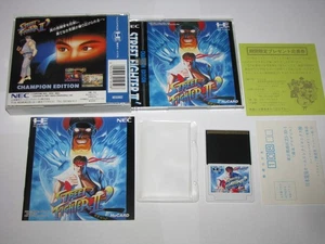Street Fighter II' Dash Champion Edition PC Engine HuCard Japan import US Seller - Picture 1 of 10