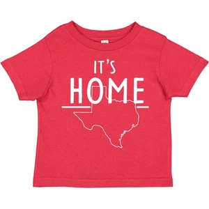 Inktastic It's Home- State Of Texas Outline Toddler T-Shirt Austin Dallas Born - Picture 1 of 8