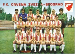 AK - Roter Stern Belgrad Crvena Zvezda 70er Jahre - Bild 1 von 1