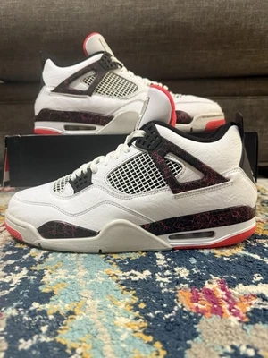 Talla 13 - Jordan 4 Retro Pale Citron, Bright Crimson 2019 Foto 1 de 4