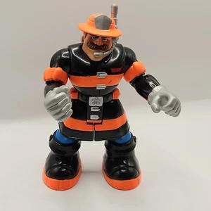 2002 Fisher Price Billy Blazes Rescue Heroes Firefighter Action Figure Mattel 6" - Picture 1 of 20