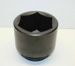 ⭐NEW⭐ PROTO J10080M 80MM IMPACT SOCKET 1" DRIVE 6-PT ⭐USA⭐ - Picture 1 of 13