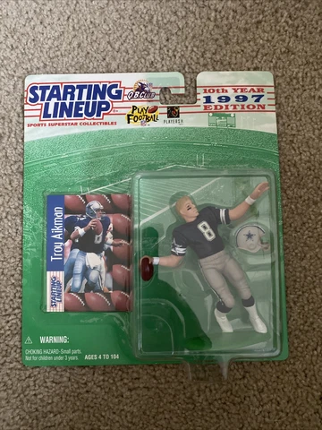 1997 Starting Lineup Troy Aikman Dallas Cowboys Figure Cover