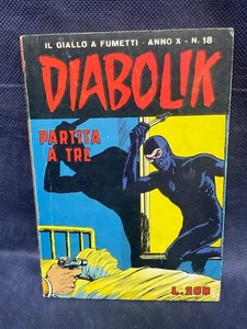 DIABOLIK anno X (DECIMO) n. 18 OTTIMO 1971 - PARTITA A TRE - Bild 1 von 12