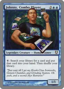 Johnny, Combo Player - Unhinged - Magic the Gathering MTG - MP - Picture 1 of 1