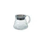 Hario V60 Glass Range Coffee Server (Clear) SIZE 01 360ML, for pour-over filter