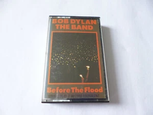 BOB DYLAN/THE BAND ~ BEFORE THE FLOOD ~ UK DOUBLE PLAY FOLK ROCK CASSETTE TAPE - Picture 1 of 6