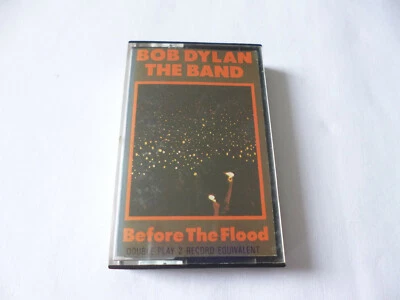 BOB DYLAN/THE BAND ~ BEFORE THE FLOOD ~ UK DOUBLE PLAY FOLK ROCK CASSETTE TAPE - Image 1 of 4