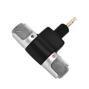 Mini Stereo Microphone Mic 3.5mm Gold plating Plug Jack for PC Laptop New - Picture 1 of 10