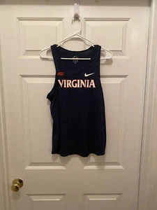 Virginia UVA Cavaliers Herren Track Team Issued Nike blau Tank Top Medium (4) - Bild 1 von 2