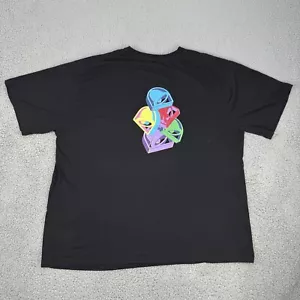 Taco Bell Shirt Mens 2XL XXL Black V Neck Short Sleeve Logo Employee - Picture 1 of 12