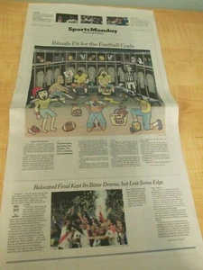 Periódico completo del New York Times -Fútbol y sus rituales-Barkley Record (12/10/18) - Imagen 1 de 12