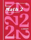 Saxon Math 2 An Incremental Development Home Study Meeting Book By Larson (Engli