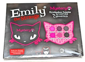 Paleta de sombras de ojos Emily the Strange Mystery kit de maquillaje cosmético vampiro - Imagen 1 de 2