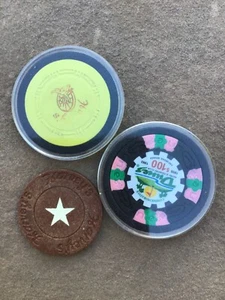 Vintage casino chip lot Dunes harveys - Picture 1 of 2