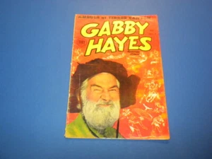 GABBY HAYES ADVENTURE COMICS #1 Toby 1953 películas de televisión western - Imagen 1 de 5