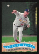 1997 Topps Stadium Club ANDY BENES MEMBERS ONLY card ST. LOUIS CARDINALS #120