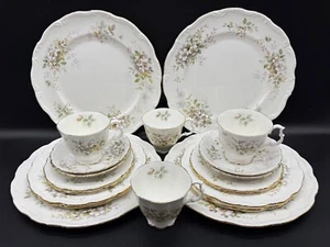 Royal Albert Haworth 5 Piece Place Setting x 4 Bone China England (20 Pieces) - Picture 1 of 4
