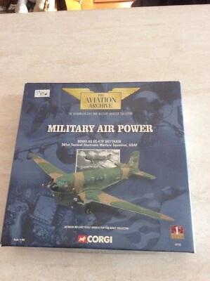 Aereo Corgi Jetliners Douglas EC-47 P Sky Train 1999 Limited Edition scala 1:144 - Immagine 1 di 3