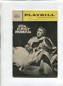 Vintage Broadway PLAYBILL 1968 HER FIRST ROMAN Leslie Uggams Richard Kiley  - Picture 1 of 2