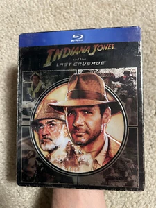 STEELBOOK Indiana Jones AND THE LAST CRUSADE metal BLURAY tin EMBOSSED New! - Picture 1 of 5