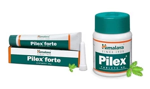 Himalaya Pilex Fort Ointment 30 gm + Himalaya Pilex (60 Tabs) Free Shipping - Picture 1 of 3