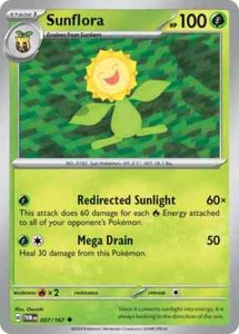 Sunflora - 007/167 - Common - SV06: Twilight Masquerade - Pokemon TCG - Picture 1 of 1