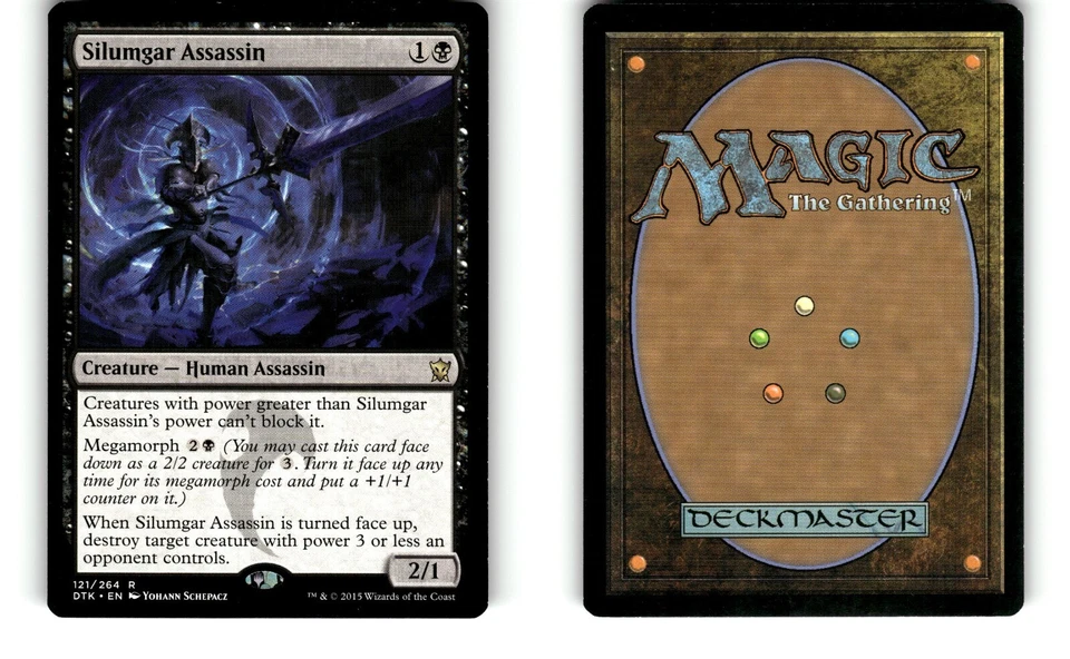 MTG Dragons of Tarkir Silumgar Assassin DTK 121/264 R NM/MT - Image 1 of 1