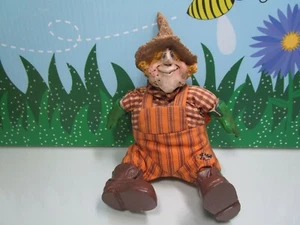 SCARE E CROW HARVEST SHELF SITTER - 6" Russ - Raro - NUOVO STOCK NEGOZIO - Foto 1 di 6