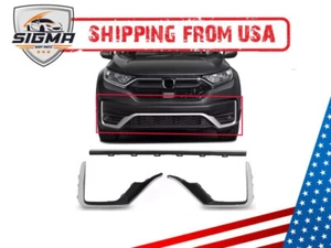 For 2020-22 Honda CR-V Front Bumper Side Trim chrome Left, Right and Front Pair - Picture 1 of 4