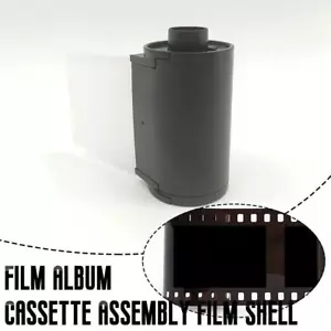 Film Cassette Film Box Film 35mm schwarz U9X6 - Bild 1 von 12