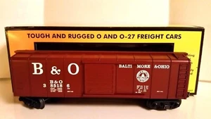 Boxcar Rail King O Guage Baltimore & Ohio B&O Railroad tetto arrotondato 30-7429 - Foto 1 di 4