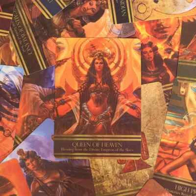 ISIS Oracle Cards Tarot Deck Adult Oracle for Fate Divination Fortune Telling
