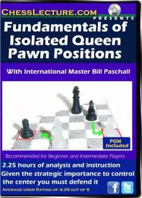 Fundamentals of Isolated Queen Pawn Positions - Chess Lecture Vol 64 Chess DVD - Image 1 of 2