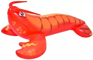 aufblasbares Schwimmtier Hummer Luftmatratze Badeinsel Aufblastier Schwimminsel - Bild 1 von 2
