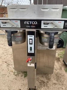 FETCO CBS-52H-15 Twin 1.5 Gal. High Volume Thermal Coffee Brewer Untested - Picture 1 of 17