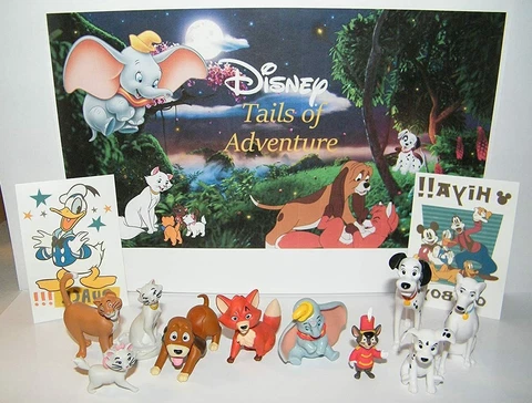 Disney Animal Friends Party Favor Set including Dumbo, Fox and Hound, and More! Cover