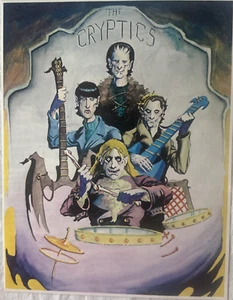 Cryptics Comic Art Print By Berni Wrightson 8 x 10 Color print (C10) - Picture 1 of 2