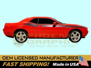 2008 2009 2010 2011 2012 2013 2014 Challenger R/T Upper Body Stripe Decal Kit - Picture 1 of 1