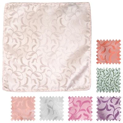 Vintage Vine Pocket Hankie Jacquard Pocket Square 24cm x 24cm - Image 1 of 4