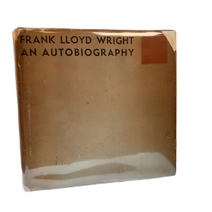 Frank Lloyd Wright An Autobiography, True 1st Edition, 1st Printing w/DJ - Picture 1 of 10