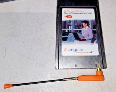 CINGULAR, SIERRA WIRELESS, AIRCARD 860, 1200968, 3G, GOOD CONDITION, PRE-OWNED - Image 1 of 4