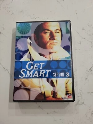 Get Smart Complete Season 3 DVD Box Set Maxwell Spy Mel Brooks TimeLife HBO NEW - Image 1 of 4