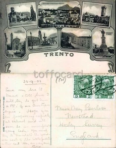TRENTO CITTA'-SALUTI-C56-146 - Picture 1 of 1