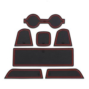 Gate Slot Mats For Subaru BRZ Toyota GR86 2022-2024 Non-Slip Interior Cup Pads - Picture 1 of 15