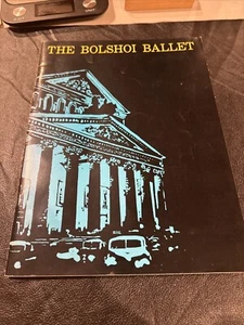THE BOLSHOI BALLET 1958-59 PROGRAM EUC - Picture 1 of 5