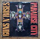 Guns N' Roses vinyle Record 7" Single Paradise City Geffen Records importation USA